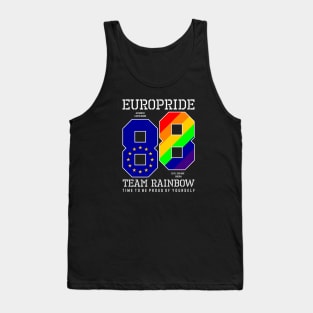 LGBT Team Rainbow 88 Europride Tank Top